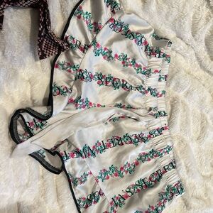 Floral cozy pj Shorts